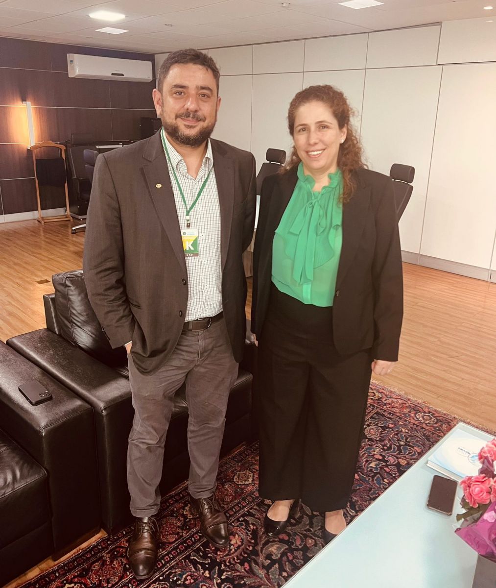 Edy César e ministra Esther Dweck