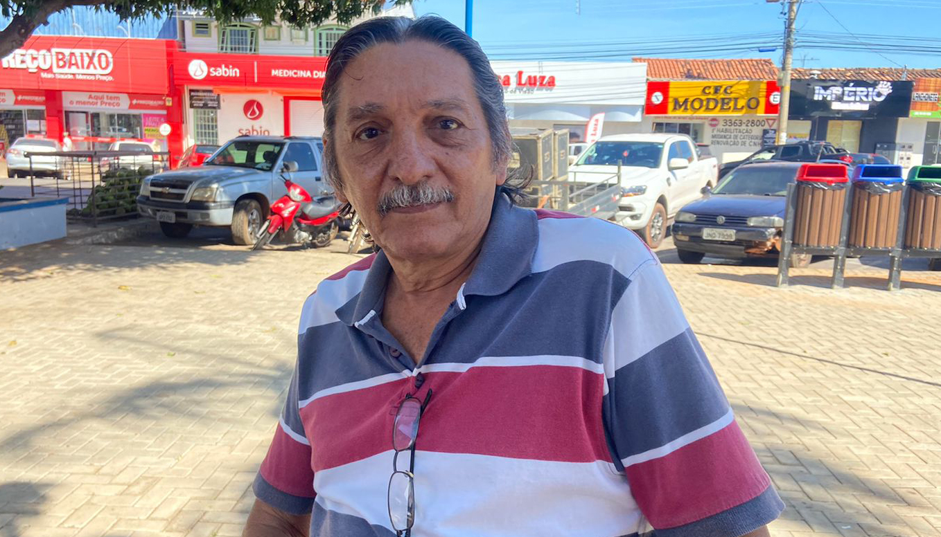 Reforma da ponte é um dos motivos de muito orgulho para o senhor João Bosco Teixeira