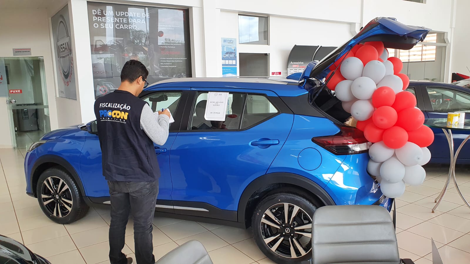 Carros e motos, também foram monitorados