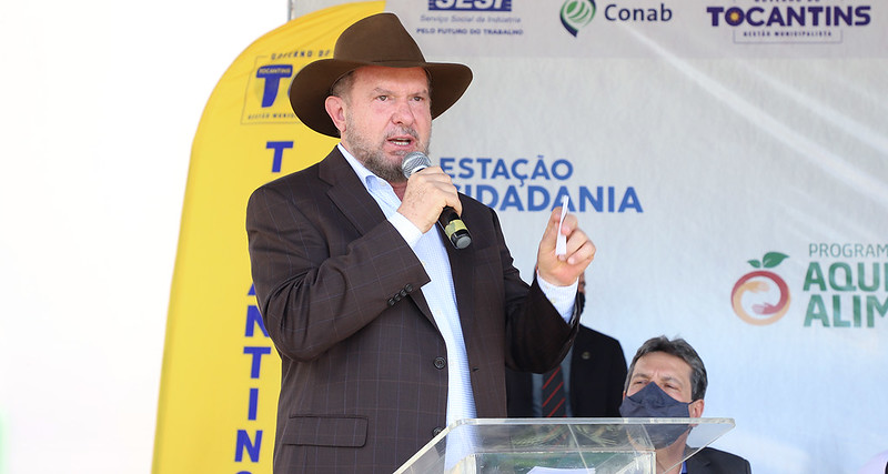 O ex-governador do TO, Mauro Carlesse, afastado após Operação Éris