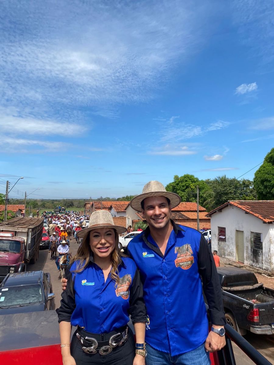 Dep. Luana Ribeiro e Senador Irajá em Pequizeiro