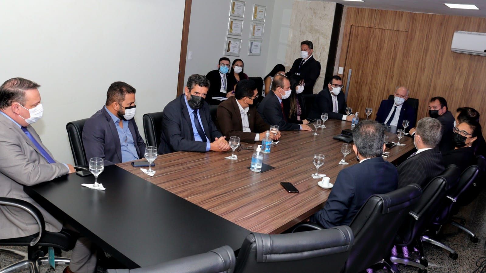 Reunião contou com a presença de gestores da SSP-TO e do TRE-TO