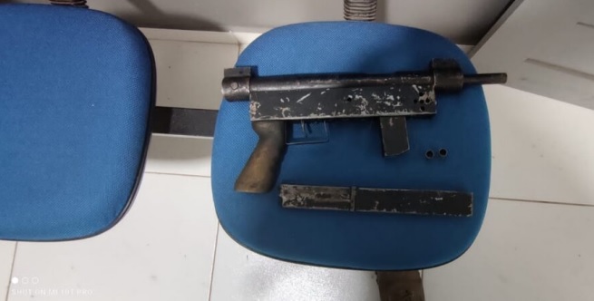 Arma utilizada no crime